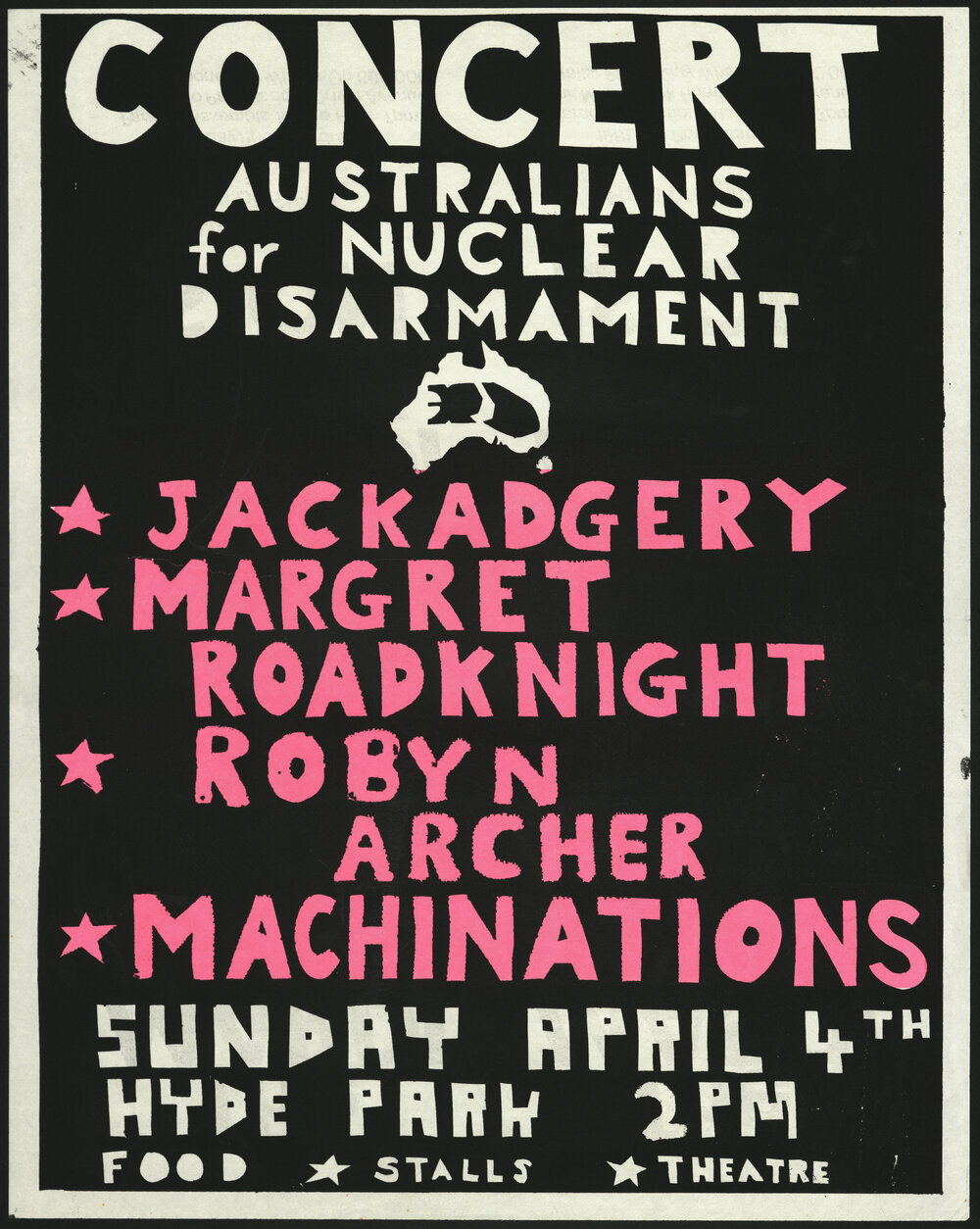 Concert: Australians for Nuclear Disarmament