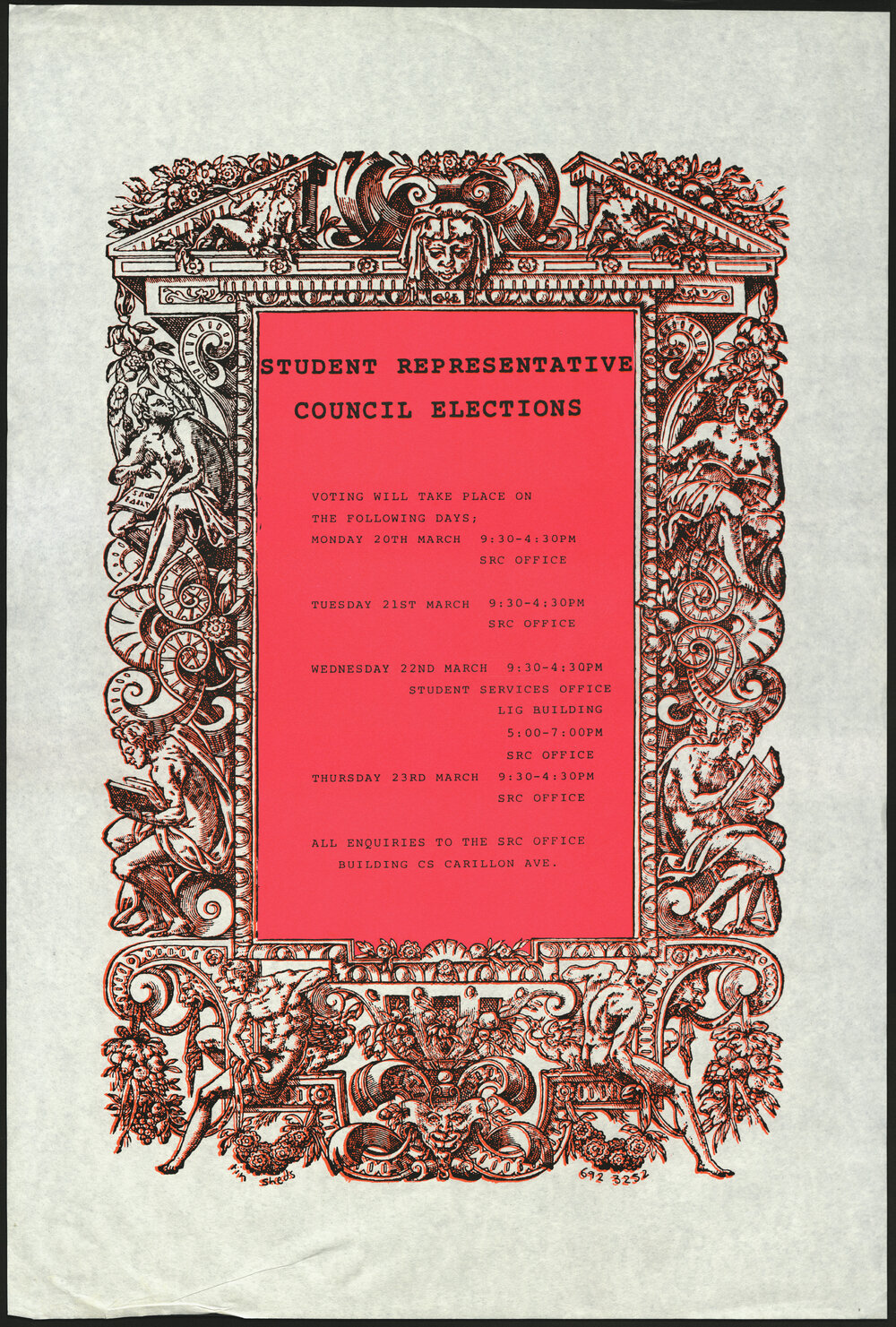 Student Representative Council Elections