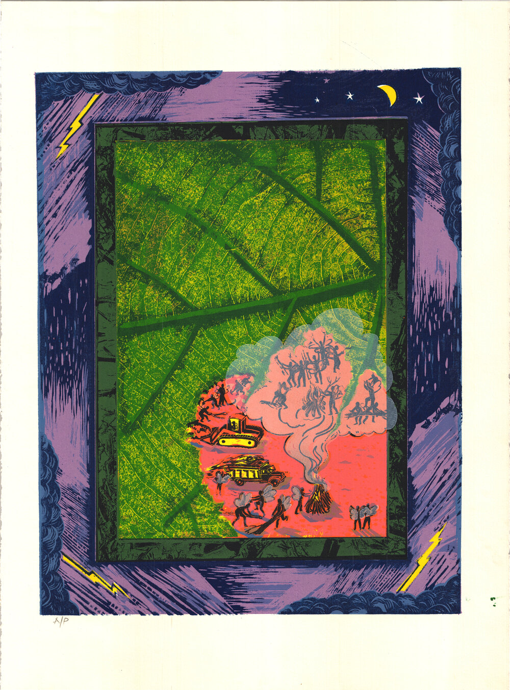 Untitled [Burning Leaf]