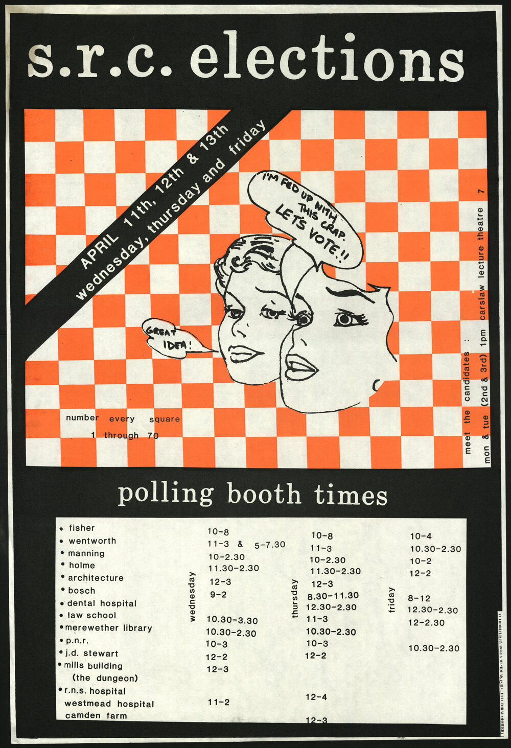S.R.C. Elections: I'm Fed Up With This Crap. Let's Vote!!