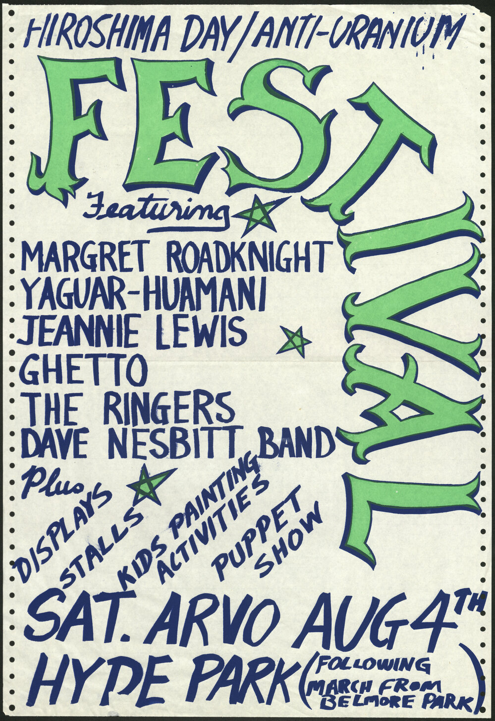 Hiroshima Day/Anti-Uranium Festival