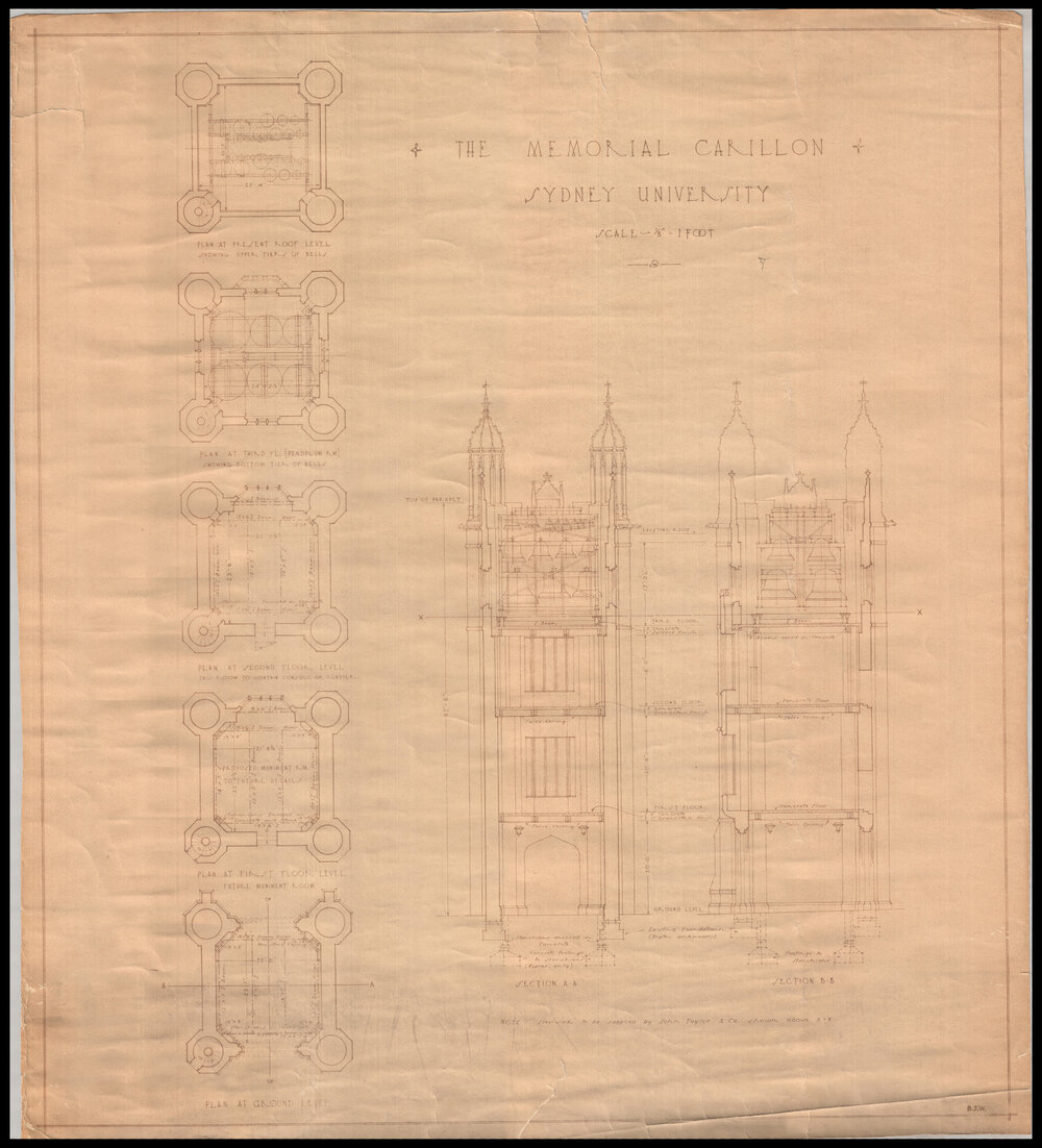 The Memorial Carillon - Floor Plans