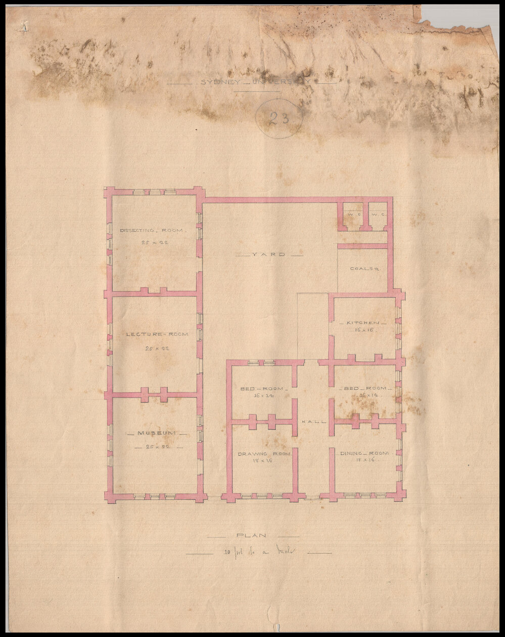 Medical School - Original Temporary Building