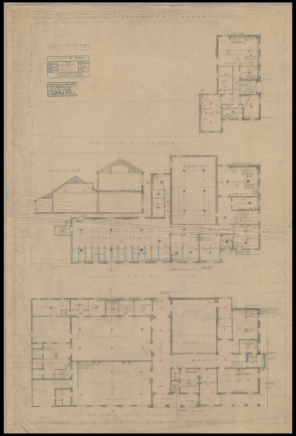 Biology Building - Zoology Building - Department of Zoology - Electrical Works