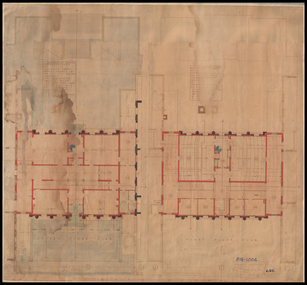 Chemical Laboratory - Pharmacy Building - Remodelling Chemistry and Physics - Ground and First Floors