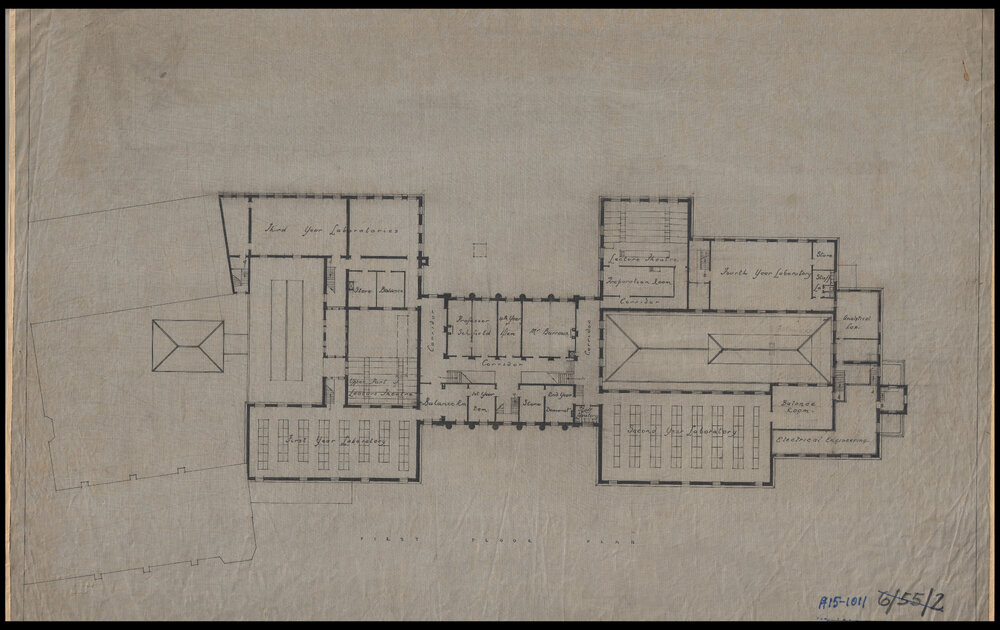 Chemical Laboratory - Pharmacy Building - Remodelling Chemistry and Physics - First Floor