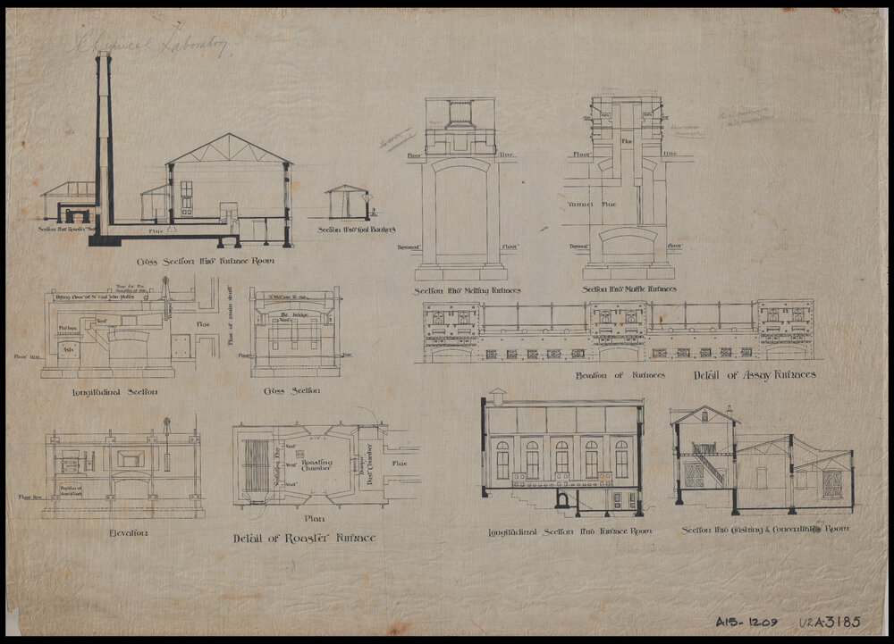 Chemical Laboratory - Pharmacy Building - Furnace Room and Furnaces