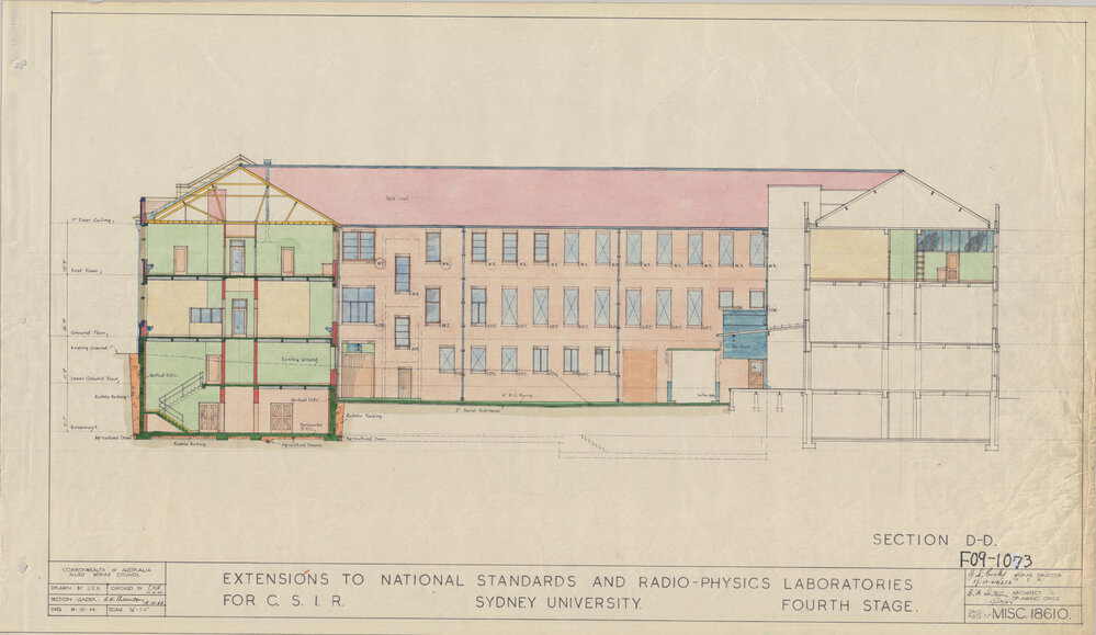 National Standards and Radio-Physics Laboratories for Council for Scientific and Industrial Research (CSIR) - Extensions - Section D