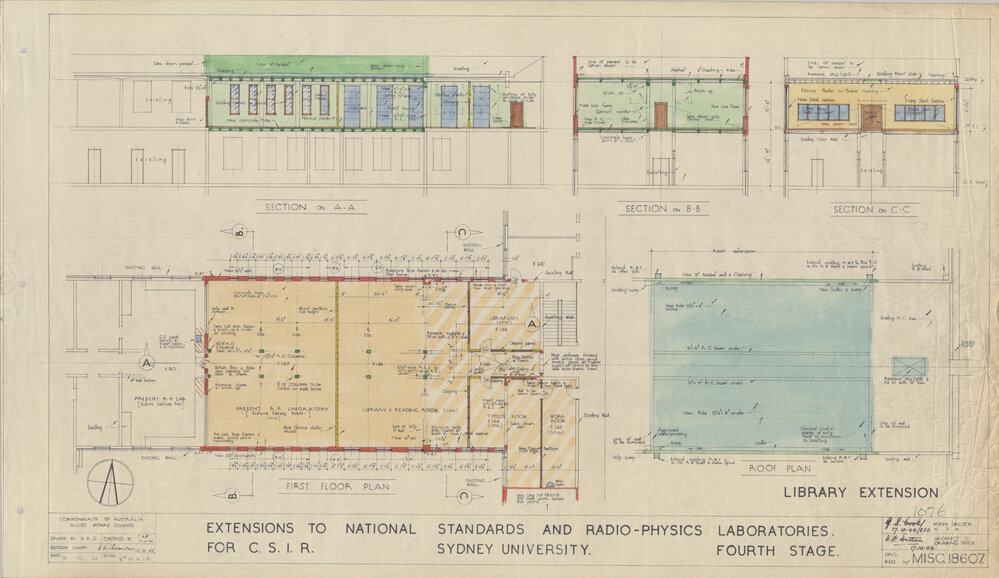 National Standards and Radio-Physics Laboratories for Council for Scientific and Industrial Research (CSIR) - Extensions - Library