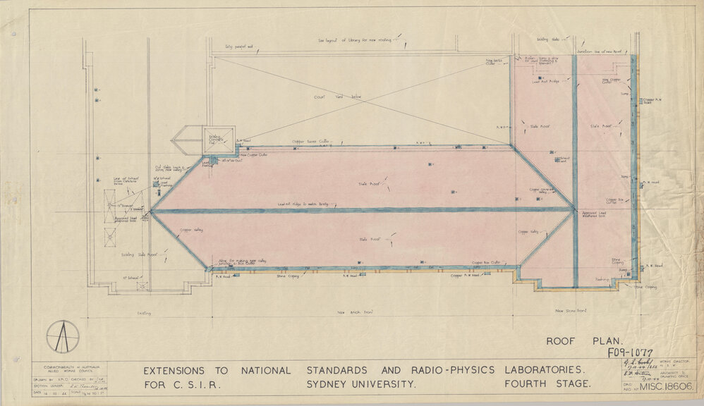 National Standards and Radio-Physics Laboratories for Council for Scientific and Industrial Research (CSIR) - Extensions - Roof
