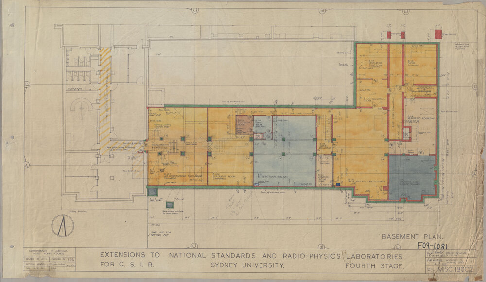 National Standards and Radio-Physics Laboratories for Council for Scientific and Industrial Research (CSIR) - Extensions - Basement