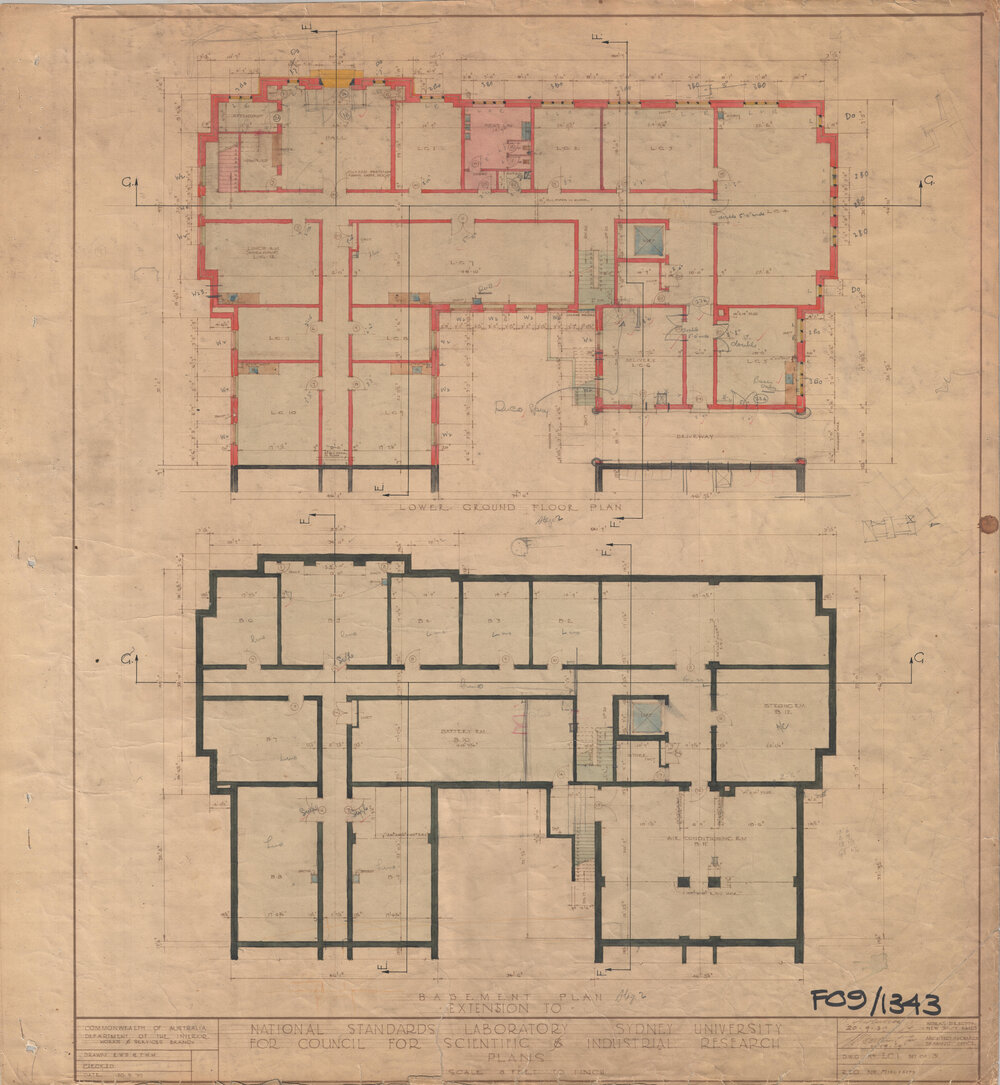 National Standards Laboratory for Council for Scientific and Industrial Research (CSIR) - Lower Ground Floor and Basement