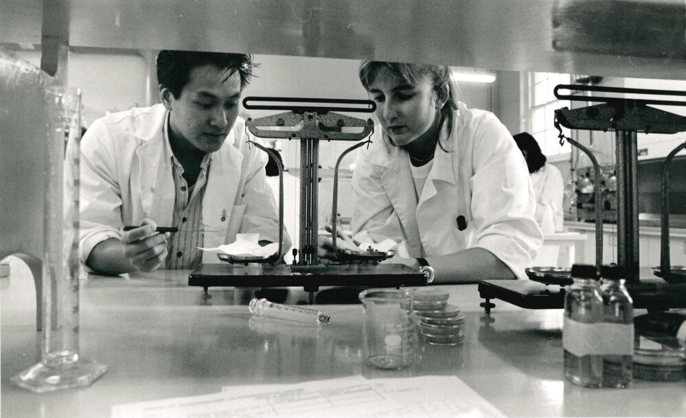 Students in Pharmacy Laboratory