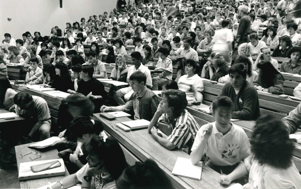 Students in a Lecture Theatre