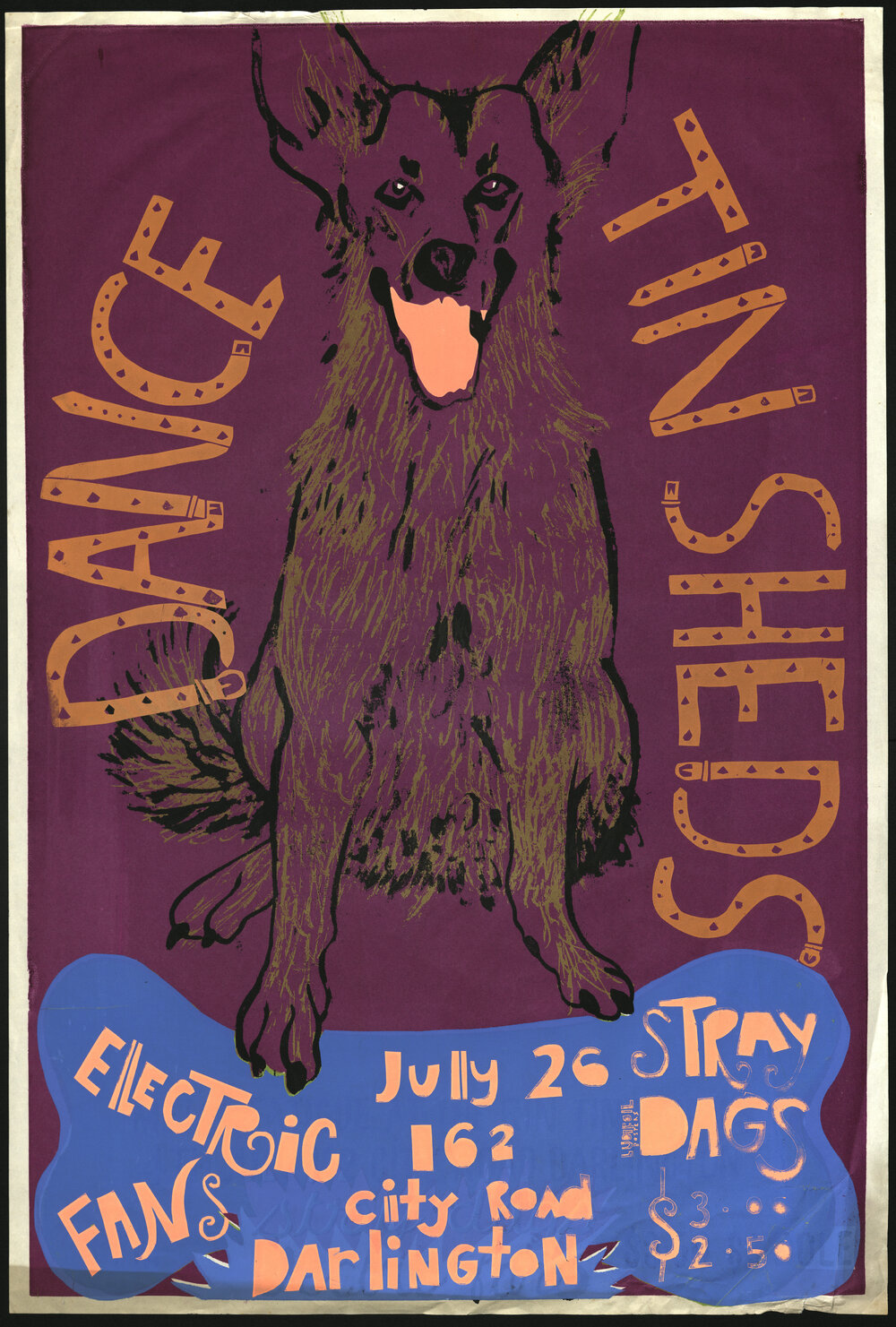 Dance: Tin Sheds. Stray Dags, Electric Fans
