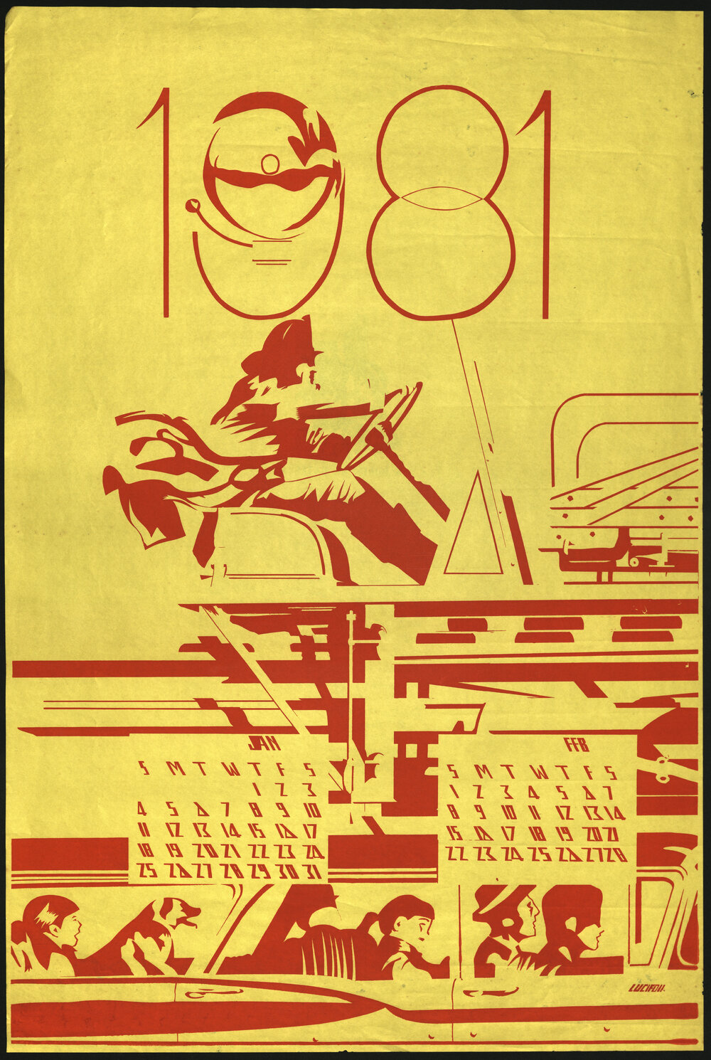 Lucifoil Calendar