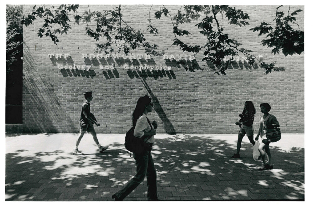 Students Walking Past the Edgeworth David Building (Now Demolished)