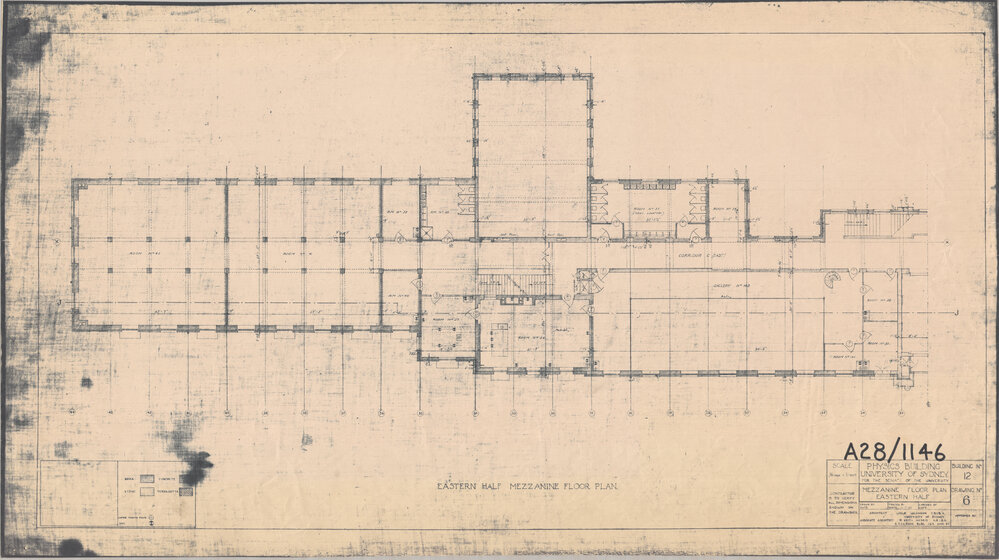 Physics Building - Mezzanine - Eastern Half