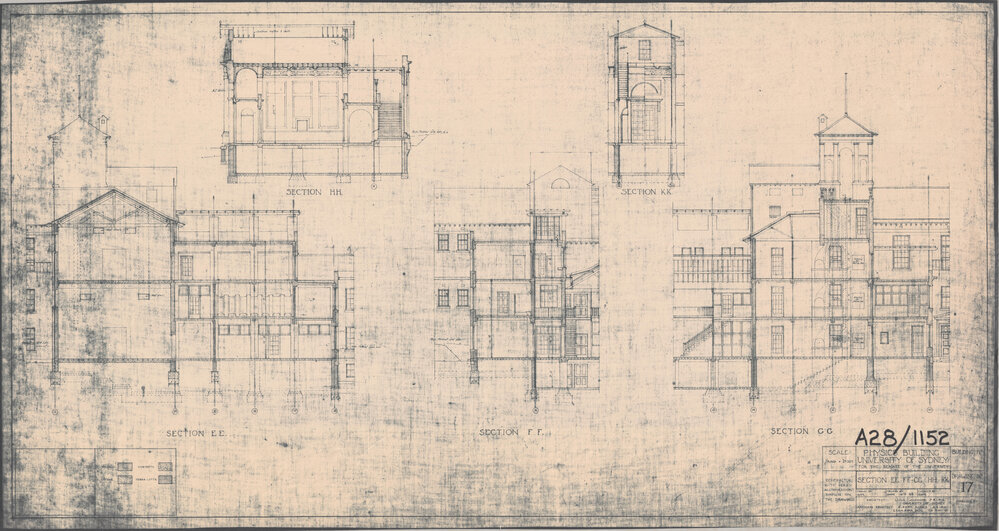 Physics Building - Sections EE, FF and GG