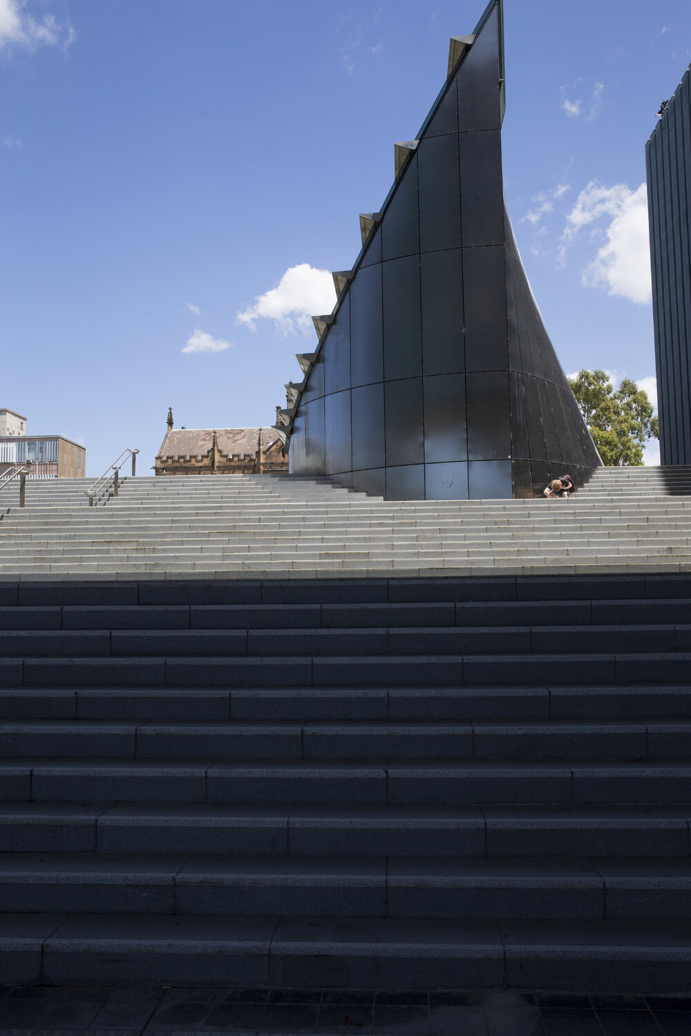Stairs at the New Law Building
