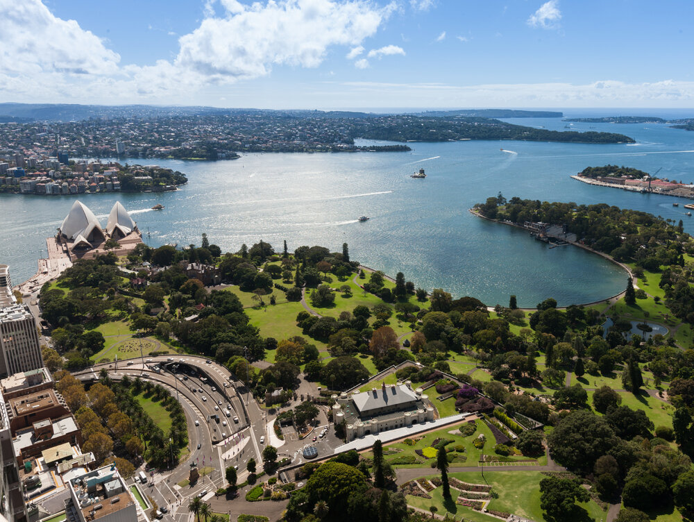 Aerial View of Sydney Conservatorium of Music (SCM)