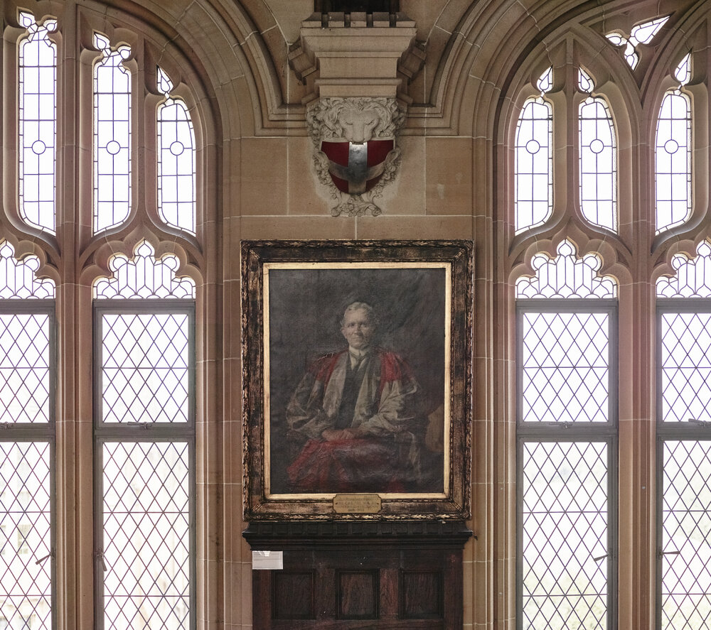 Portrait of TW Edgeworth David, MacLaurin Hall