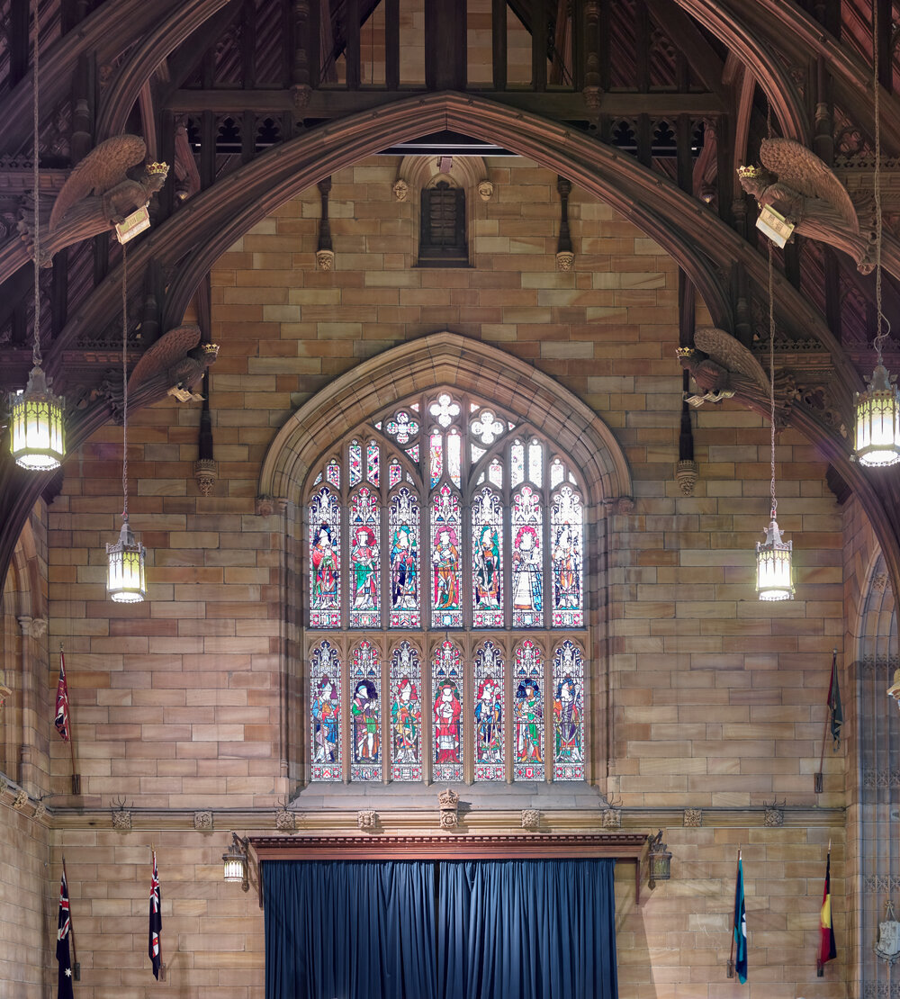Stained Glass Window, Great Hall