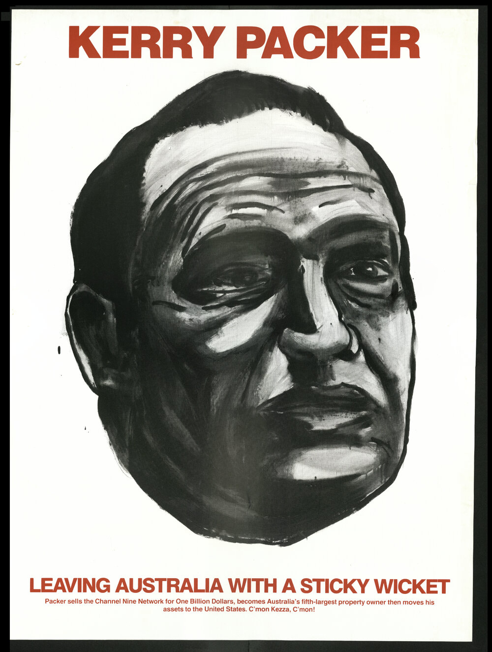 Kerry Packer: Leaving Australia with a Sticky Wicket