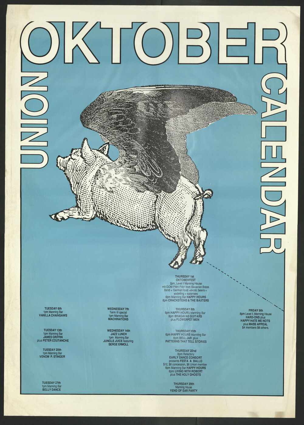 Union Oktober Calendar