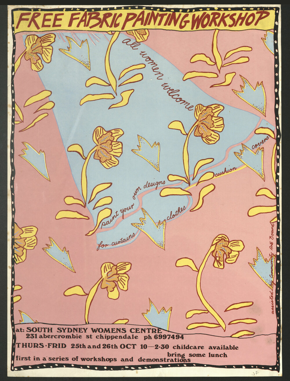 Free Fabric Painting Workshop