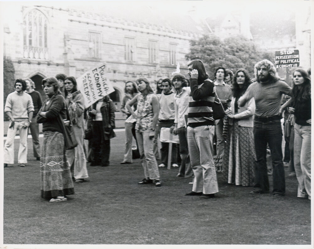 Political Economy Dispute - Disruption of the Special Meeting of the Senate - Students Protesting the Appointment of the Third Chair in Economics - Proctorial Board Evidence