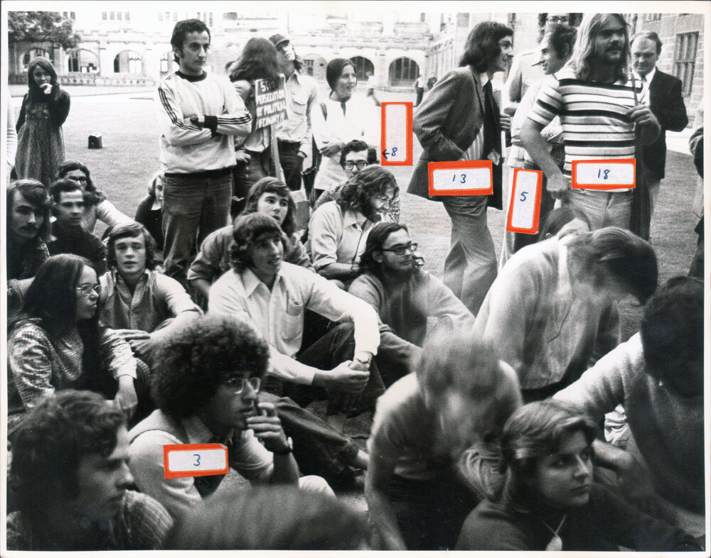 Political Economy Dispute - Disruption of the Special Meeting of the Senate - Students Protesting the Appointment of the Third Chair in Economics - Proctorial Board Evidence