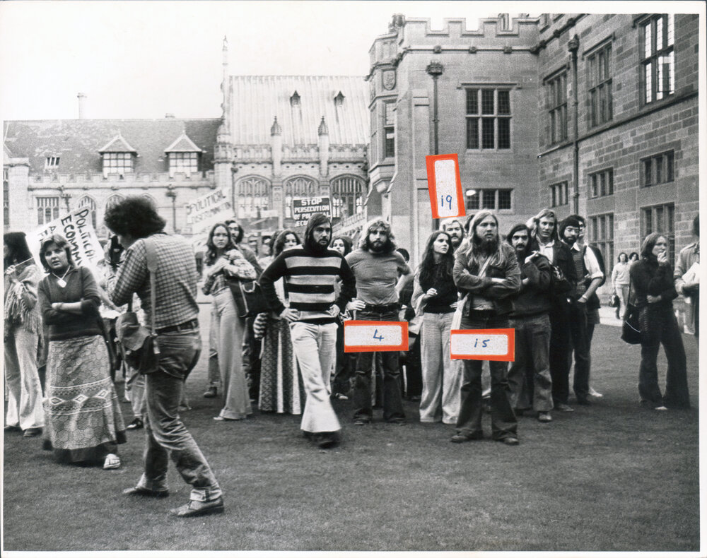Political Economy Dispute - Disruption of the Special Meeting of the Senate - Students Protesting the Appointment of the Third Chair in Economics - Proctorial Board Evidence