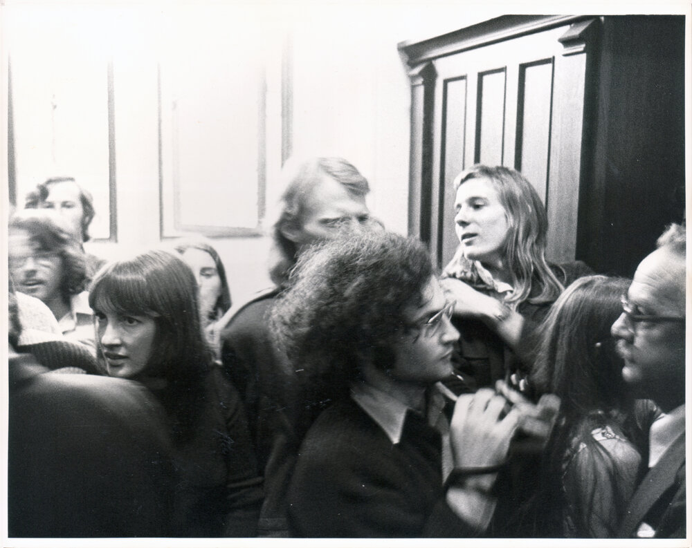 Political Economy Dispute - Disruption of the Special Meeting of the Senate - Students Protesting the Appointment of the Third Chair in Economics - Proctorial Board Evidence