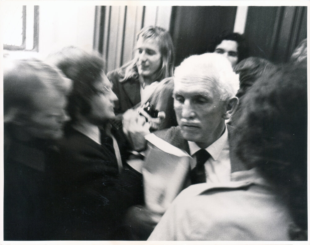 Political Economy Dispute - Disruption of the Special Meeting of the Senate - Students Protesting the Appointment of the Third Chair in Economics - Proctorial Board Evidence