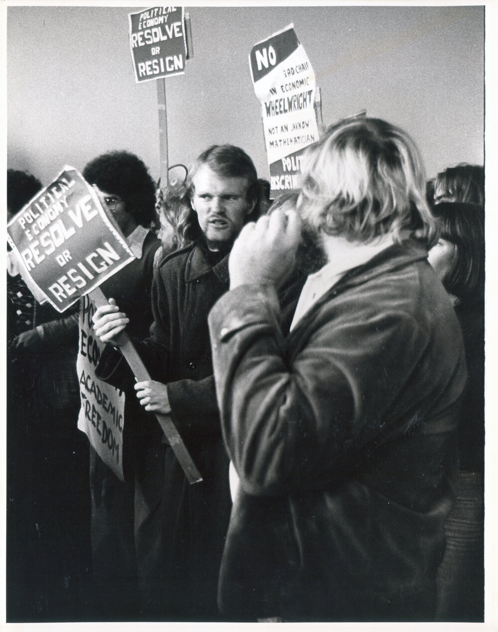 Political Economy Dispute - Disruption of the Special Meeting of the Senate - Students Protesting the Appointment of the Third Chair in Economics - Proctorial Board Evidence