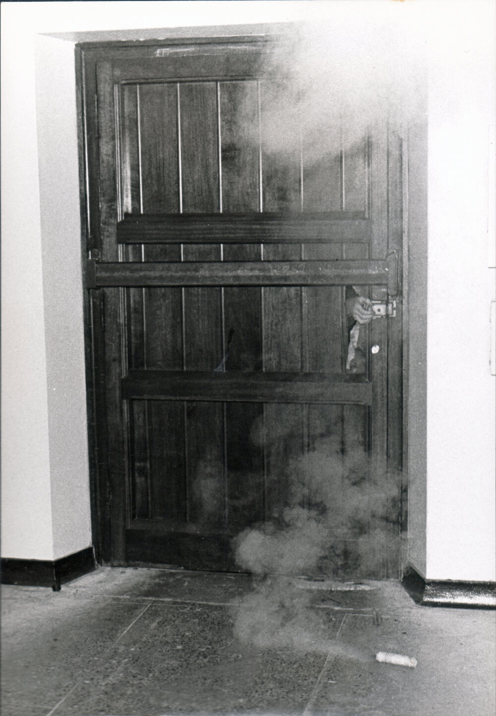 Students Protesting Against Professor Hans Eysenck's Lecture