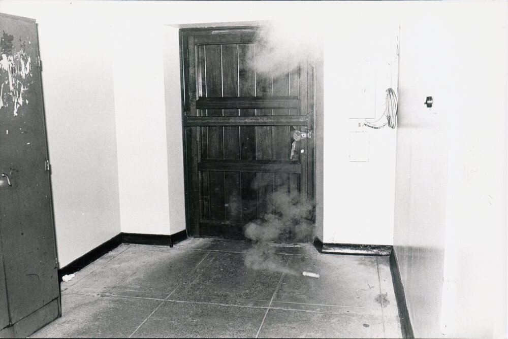 Students Protesting Against Professor Hans Eysenck's Lecture