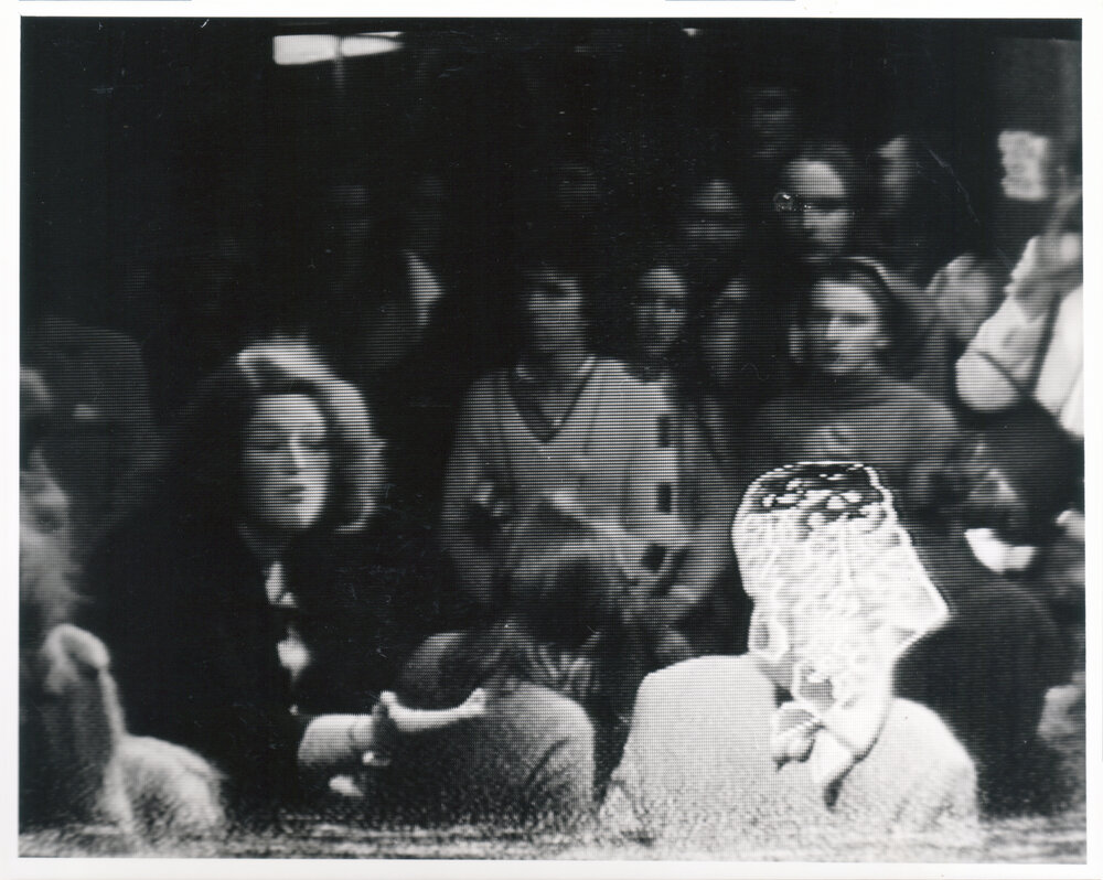 Students Protesting Against Professor Hans Eysenck's Lecture - Still from Video Footage