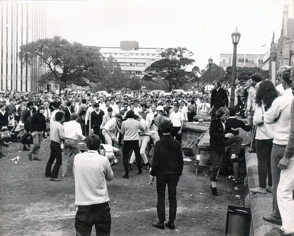 Anti-Conscription and Anti-War May Day Protest - Students Protesting the Vietnam War
