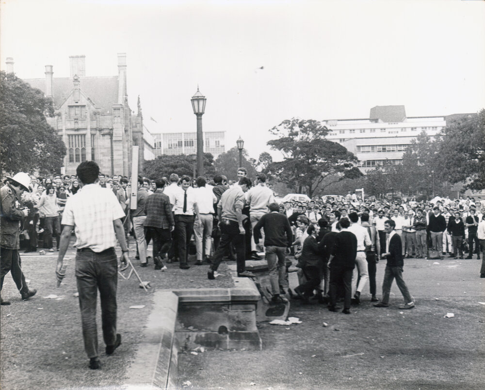 Anti-Conscription and Anti-War May Day Protest - Students Protesting the Vietnam War