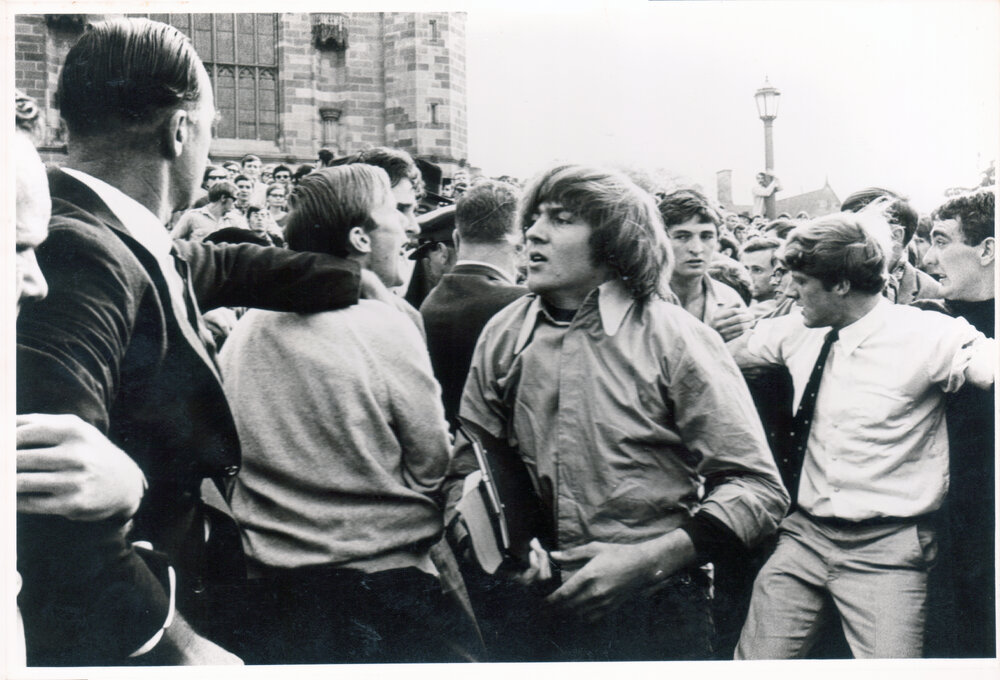 Anti-Conscription and Anti-War May Day Protest - Students Protesting the Vietnam War