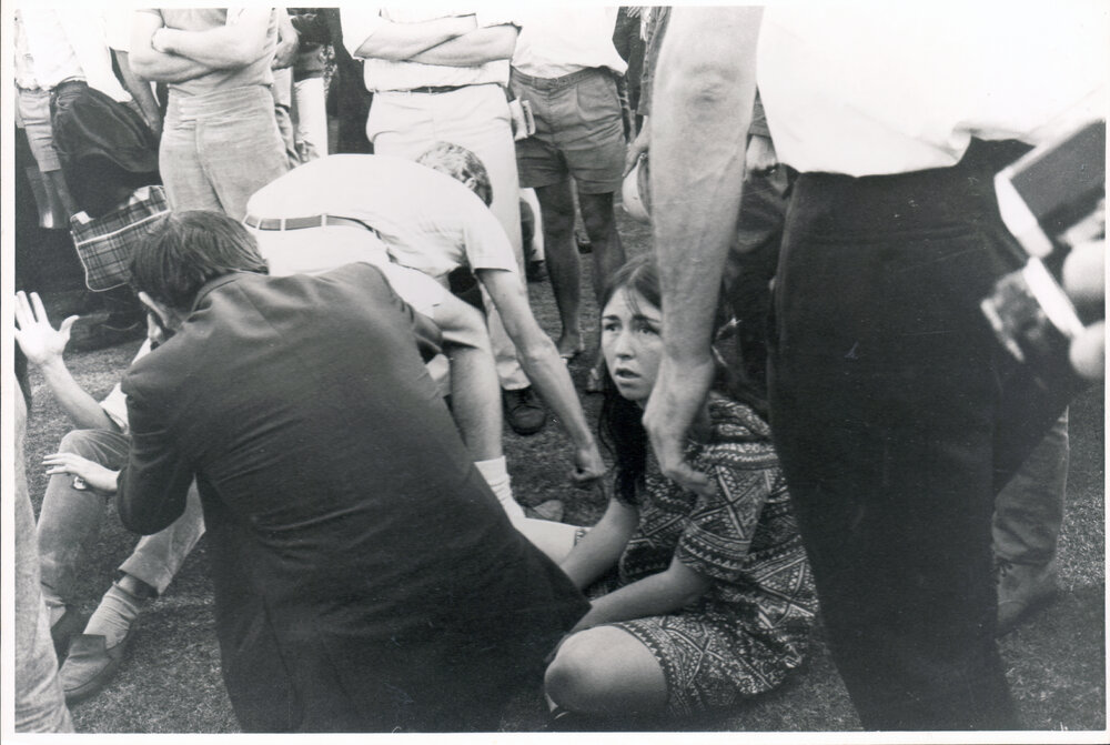 Anti-Conscription and Anti-War May Day Protest - Students Protesting the Vietnam War