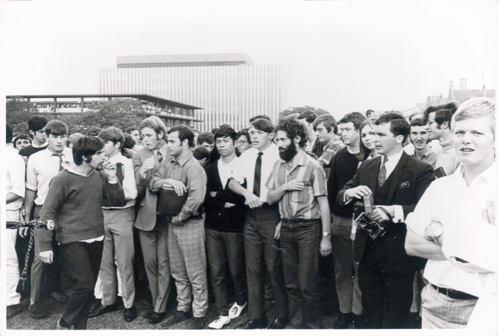 Anti-Conscription and Anti-War May Day Protest - Students Protesting the Vietnam War