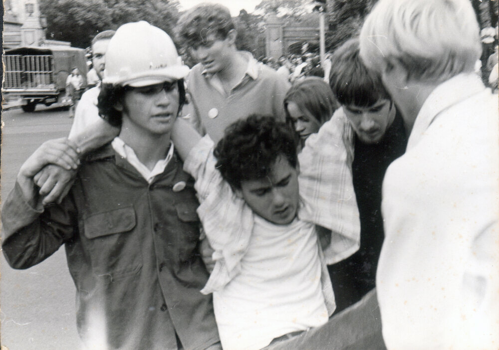 Anti-Conscription and Anti-War May Day Protest - Students Protesting the Vietnam War