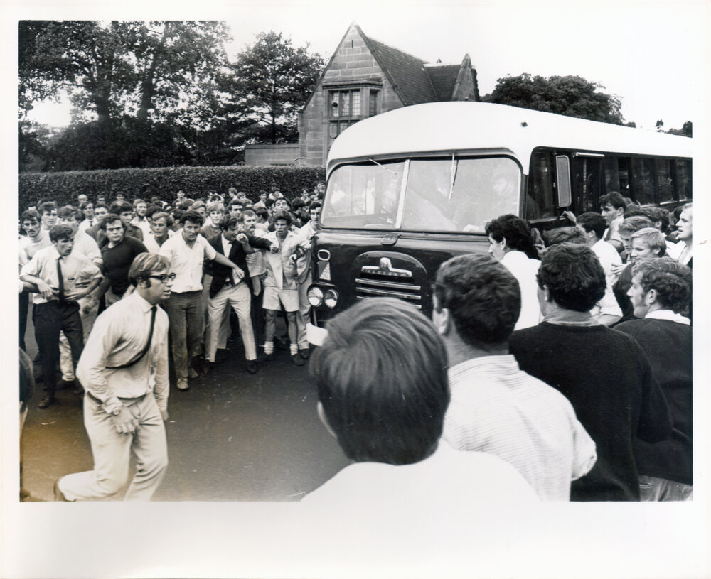 Anti-Conscription and Anti-War May Day Protest - Students Protesting the Vietnam War