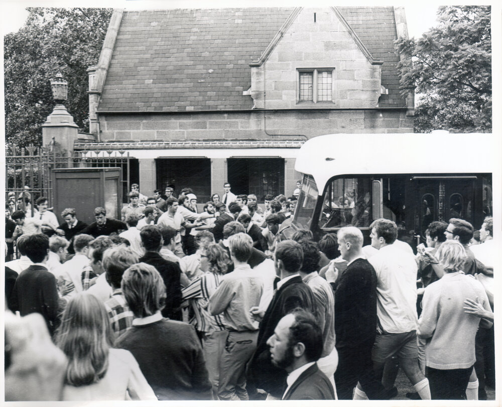 Anti-Conscription and Anti-War May Day Protest - Students Protesting the Vietnam War