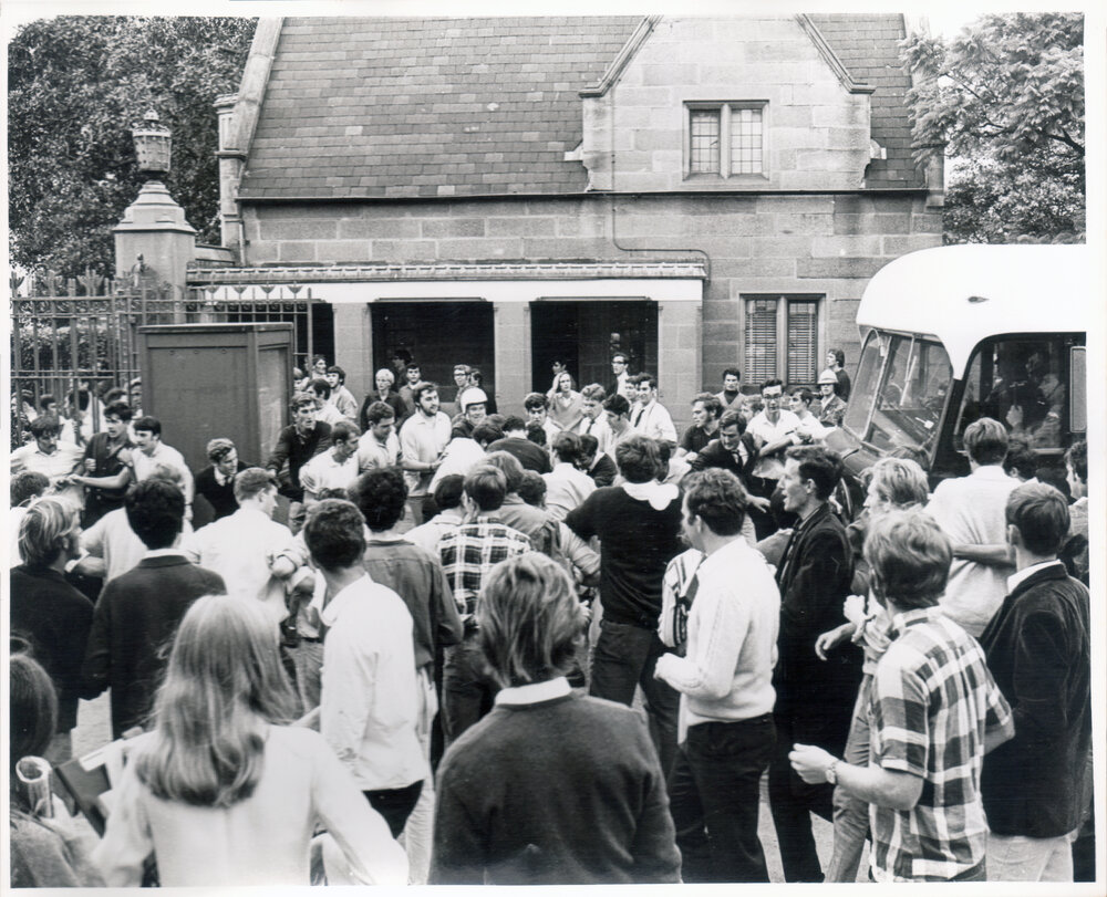 Anti-Conscription and Anti-War May Day Protest - Students Protesting the Vietnam War