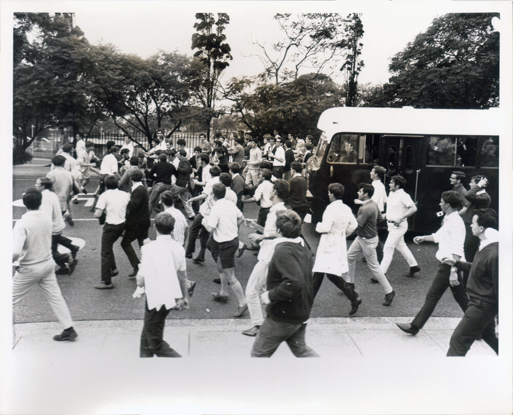 Anti-Conscription and Anti-War May Day Protest - Students Protesting the Vietnam War