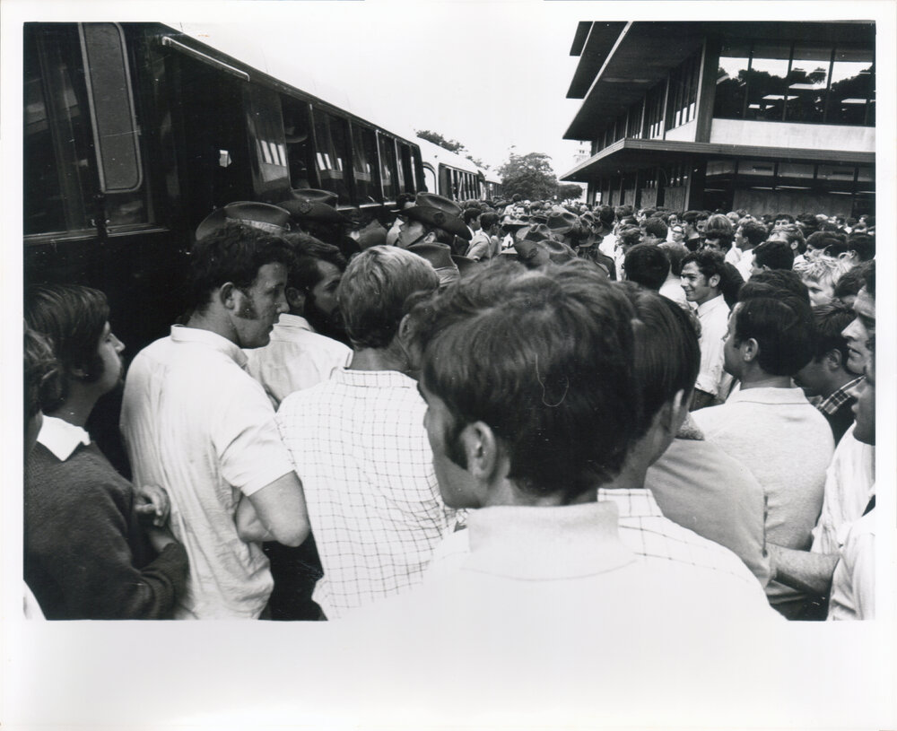 Anti-Conscription and Anti-War May Day Protest - Students Protesting the Vietnam War